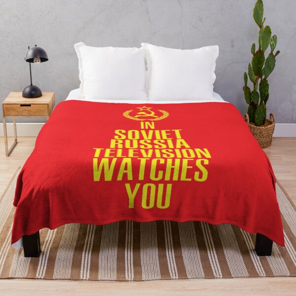Item preview, In Soviet Russia Television Watches You designed and sold by TravelScientist.