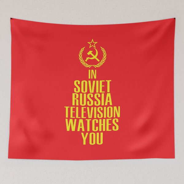 Item preview, In Soviet Russia Television Watches You designed and sold by TravelScientist.