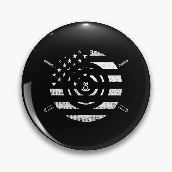 Item preview, US Billiard Shot Cue Hit Snooker Pool Pocket Chalk Billiard Billiard Player Sport Shot 8 Cue Stick Ball Score designed and sold by shirti.