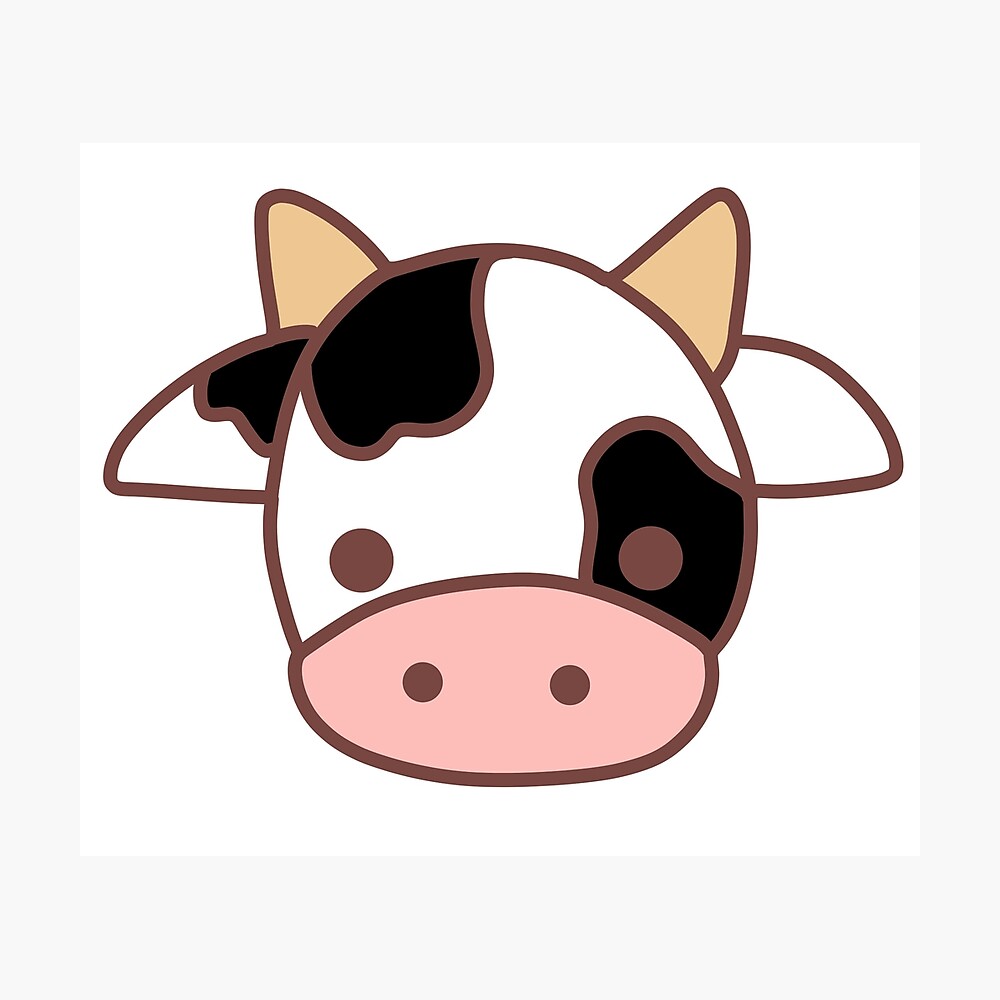 Cute cow drawing\