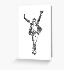 Tarjeta de felicitación Michael Jackson