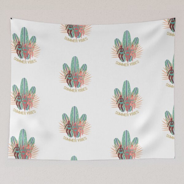 Item preview, Summer Vibes Surf Girls  designed and sold by Marear.