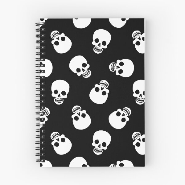 Item preview, Happy Skull Scatter Black designed and sold by Paisley Yazel.