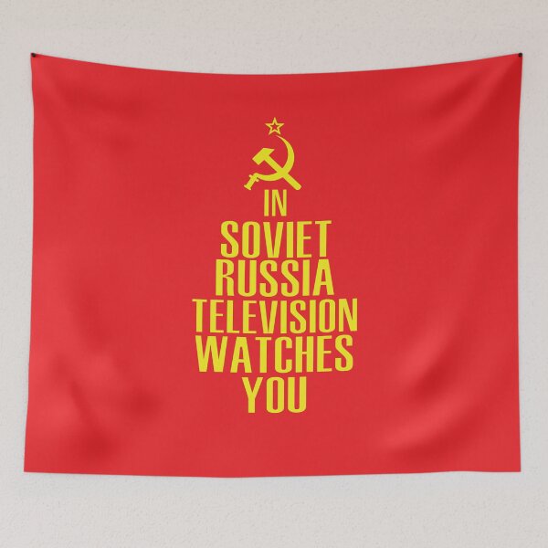 Item preview, In Soviet Russia Television Watches You designed and sold by TravelScientist.