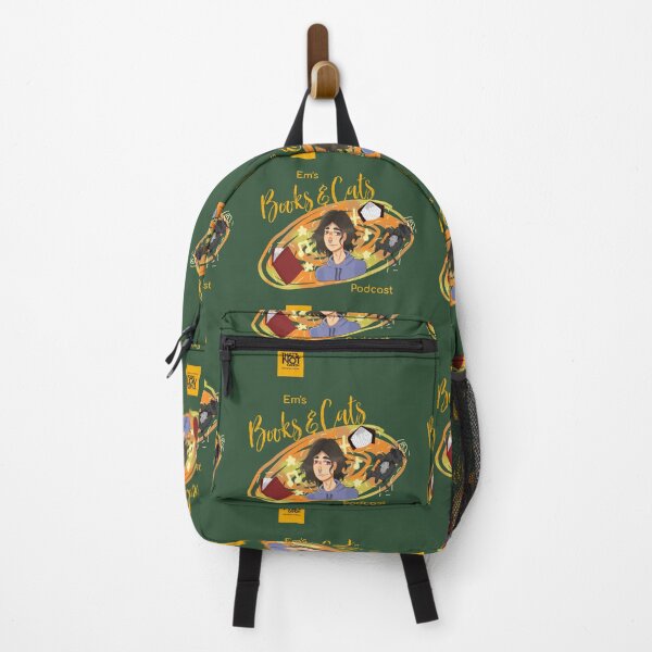 Item preview, Em's Books & Cats Podcast designed and sold by thatsnotcanon.