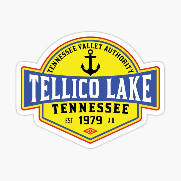Item preview, TELLICO LAKE TENNESSEE BOATING BOAT TENNESSEE VALLEY AUTHORITY TVA CAMPING HIKING 4 designed and sold by DESTINATIONS DECAL.