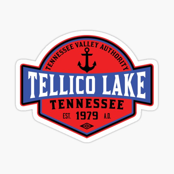 Item preview, TELLICO LAKE TENNESSEE BOATING BOAT TENNESSEE VALLEY AUTHORITY TVA CAMPING HIKING 5 designed and sold by DESTINATIONS DECAL.