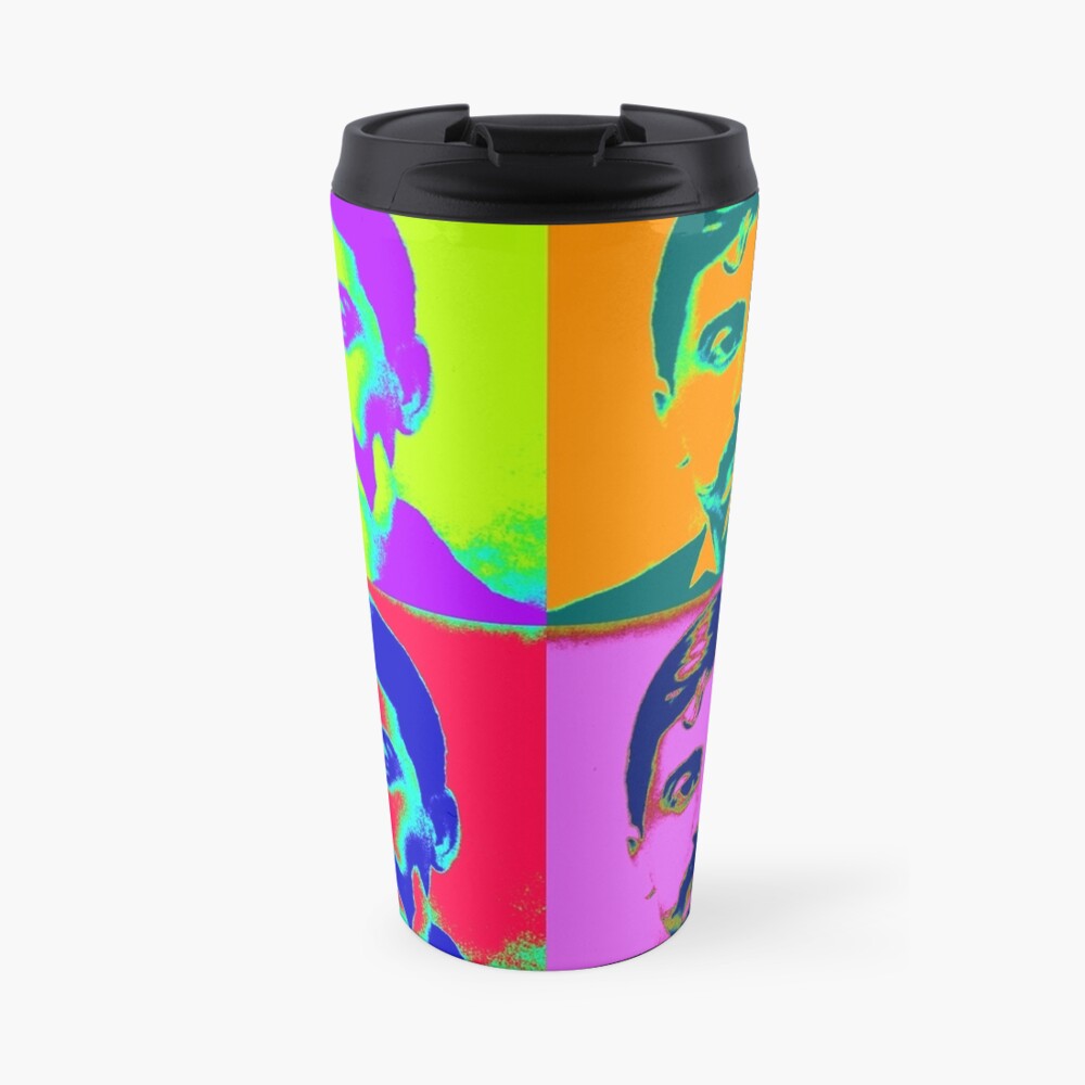 Marcel Proust Pop Art - In Search of Lost Time Travel Mug