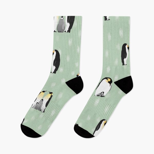Item preview, Penguin pattern - mint designed and sold by IvyAmber.
