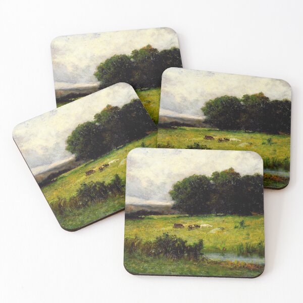 Item preview, Cattle Near Stream - Edward Mitchell Bannister - c1890 designed and sold by CrankyOldDude.