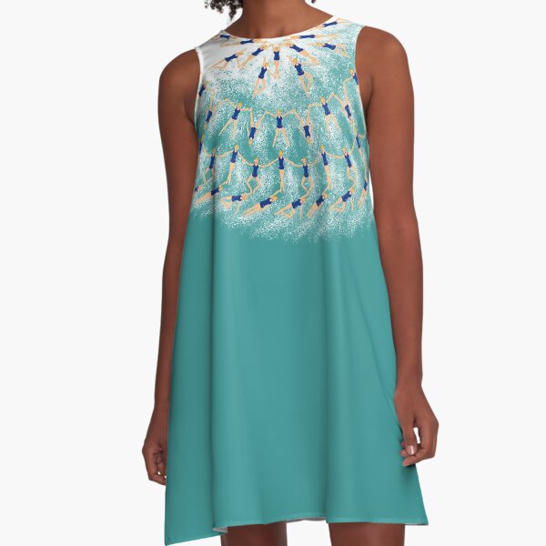 bathing beauties A-Line Dress