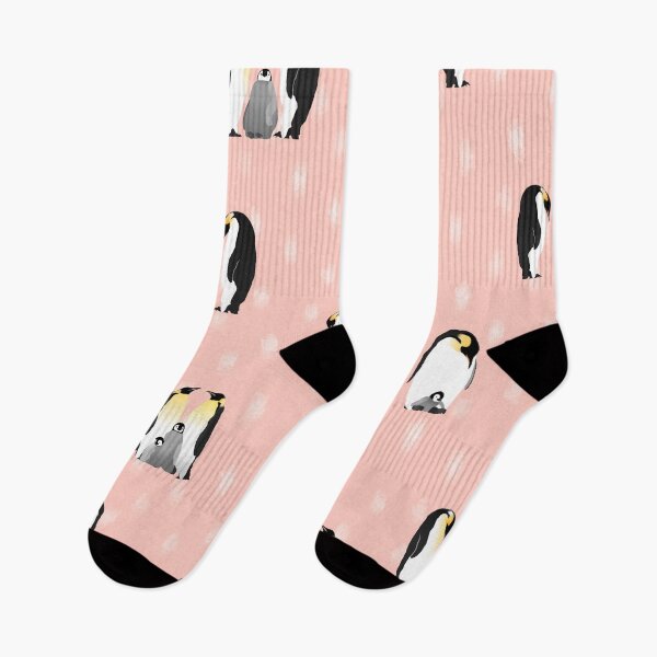Item preview, Penguin pattern - pink designed and sold by IvyAmber.