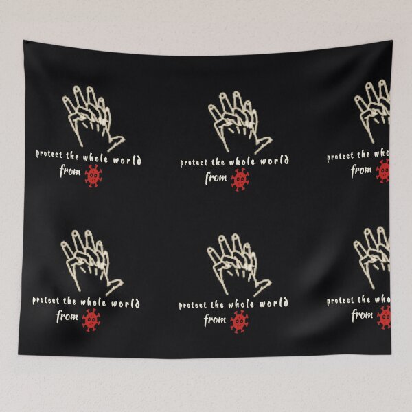 Item preview, Protect the whole world from corona designed and sold by sunita75.