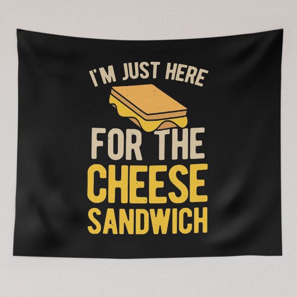 Item preview, Funny Cheese Sandwich designed and sold by artworkbyrihen.