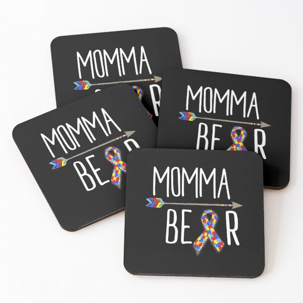 Item preview, April Autism Awareness Momma Bear designed and sold by JacquelineEl.