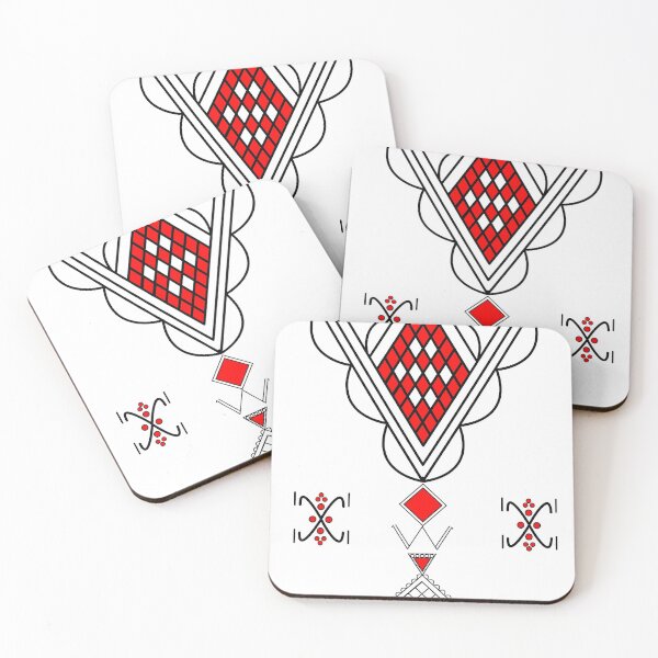 Item preview, Berber Kabyle Amazigh motifs designed and sold by les3soleils.