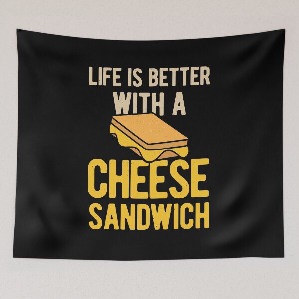 Item preview, Funny Cheese Sandwich designed and sold by artworkbyrihen.