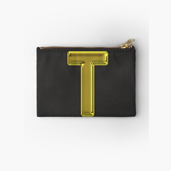 Item preview, Uppercase T in gold designed and sold by leobrix.
