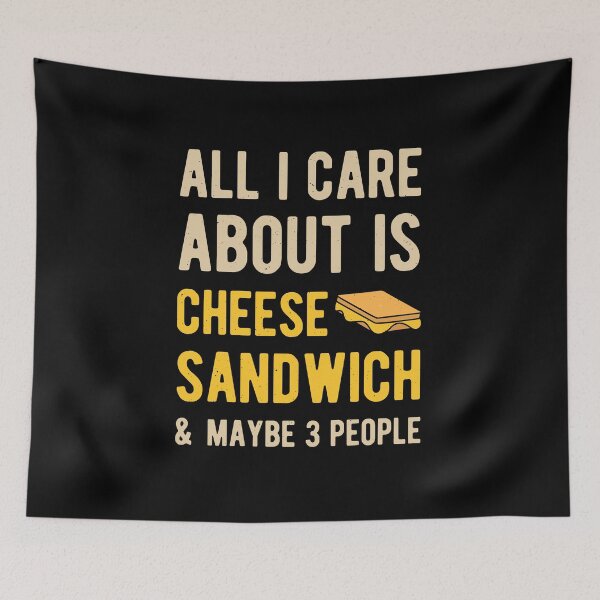 Item preview, Funny Cheese Sandwich designed and sold by artworkbyrihen.