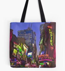 Melting in Times Square Tote Bag