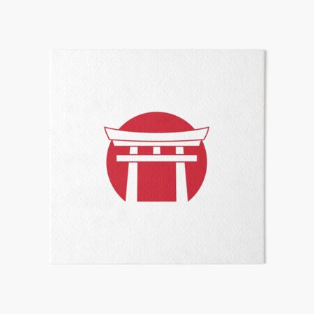 Meiji Academy Logo Art Board Print