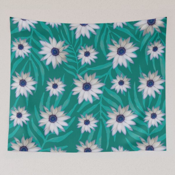 Item preview, White daisy flower designed and sold by cizito.
