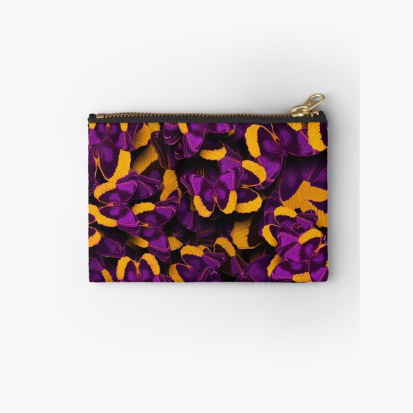 Item preview, Butterflies Allover Print # 5 Purple Yellow designed and sold by Susanne Margarete Lutz.