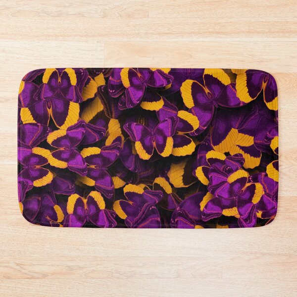 Item preview, Butterflies Allover Print # 5 Purple Yellow designed and sold by Susanne Margarete Lutz.