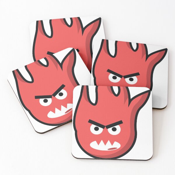 Item preview, CUTE ANGRY FIRE CARTOON designed and sold by Defianto.