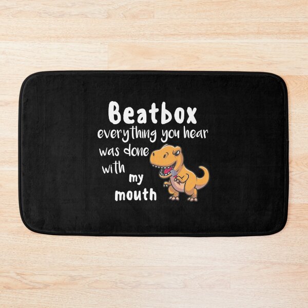 Item preview, Cute Dinosaur Beatboxing designed and sold by Tshirty10.
