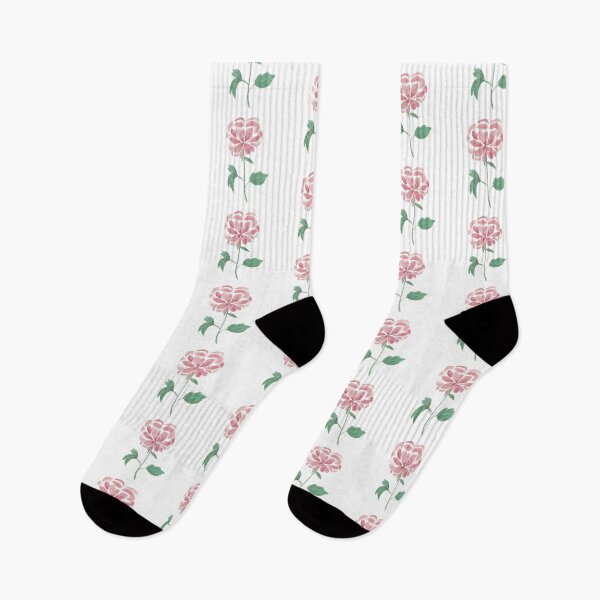 Item preview, Watercolor light pink flowers peony peonies very cute watercolour flower roses floral designed and sold by WatercolorFun.