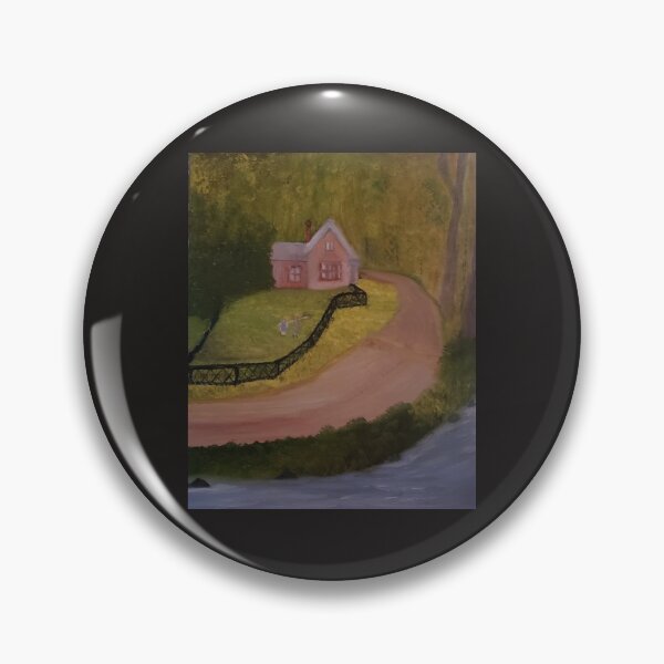 Item preview, Cottage In The Woods oil painting by Tabitha Kremesec designed and sold by Tabitha Kremesec.