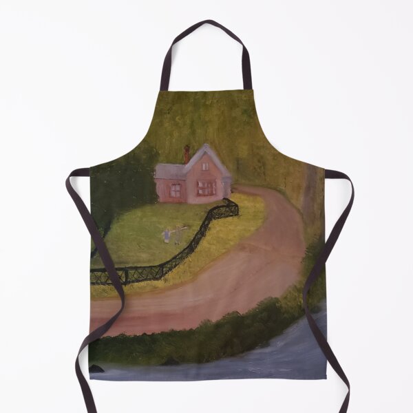 Item preview, Cottage In The Woods oil painting by Tabitha Kremesec designed and sold by Tabitha Kremesec.