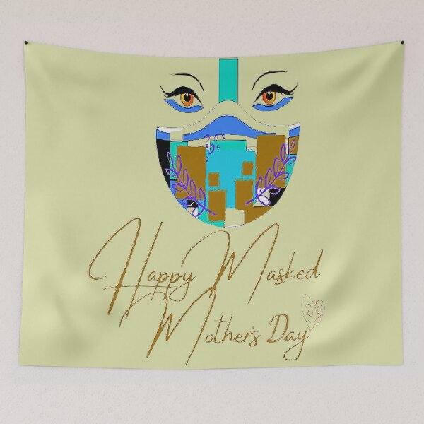 Item preview,  2021 A Masked Mothersday, nr 5, Arty Mom Mothersday, , Super Mom Super Wife Mothersday designed and sold by Adri Barnard.