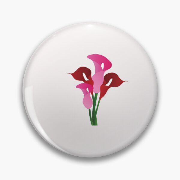 Item preview, pink and red  calla lily designed and sold by Floralsharry.