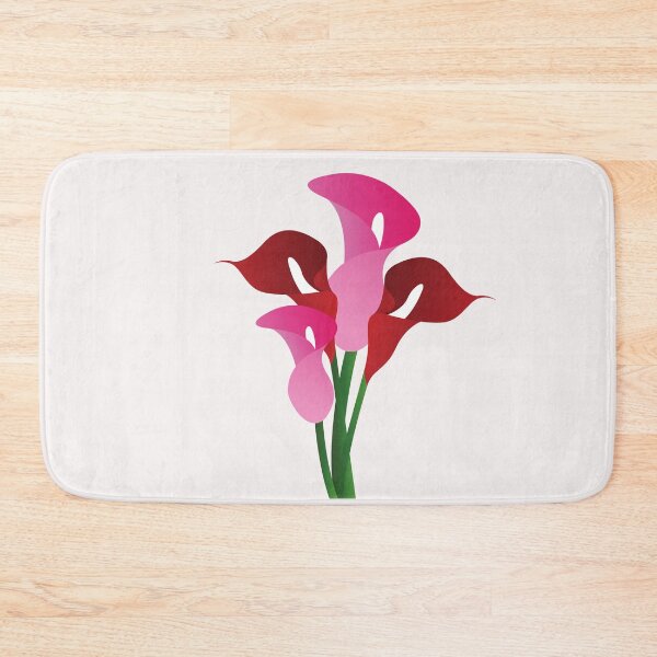 Item preview, pink and red  calla lily designed and sold by Floralsharry.