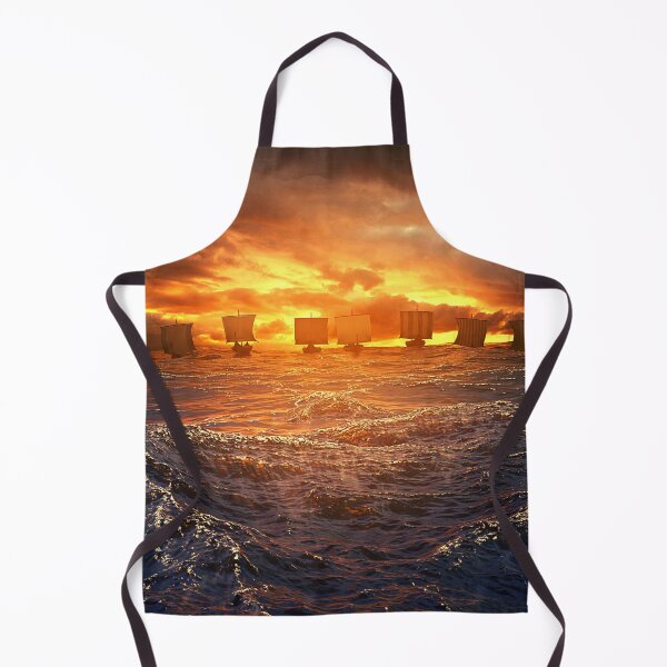 Item preview, Tremble! Vikings ships in sight designed and sold by londom.