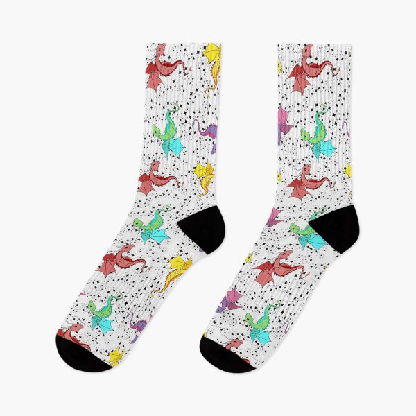 Item preview, Dragon & Stars Print designed and sold by JadeGDesign.