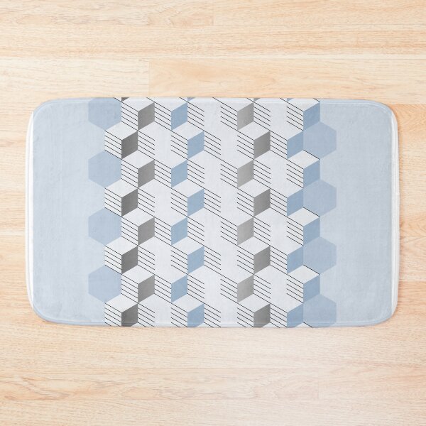 Item preview, Imaginary Cubes (Cerulean) designed and sold by feivours.