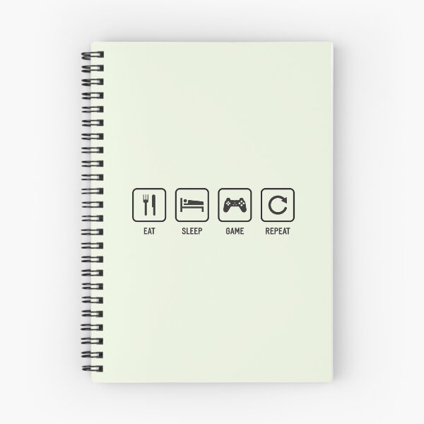 Item preview, Eat, Sleep, Game, Repeat - Frustrated Gamer - Horizontal Version designed and sold by Exertion.