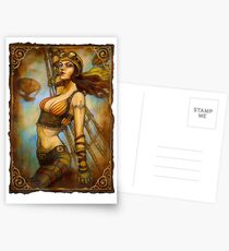 The Airship Captain Postcards
