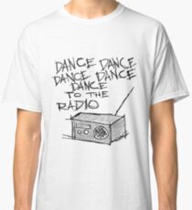 Camiseta clásica Baila a la radio