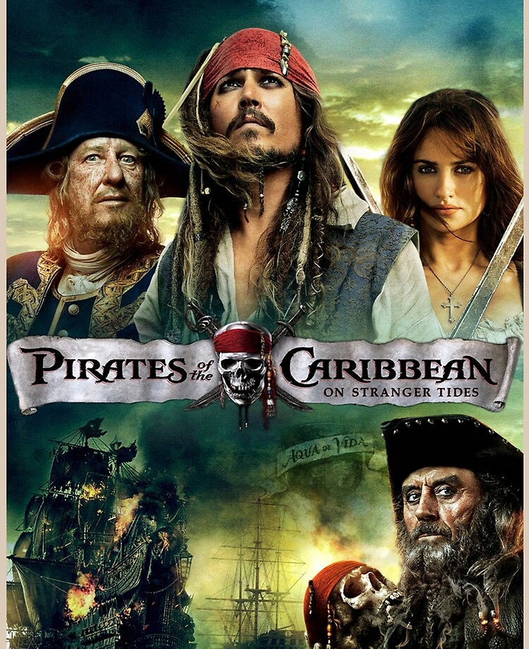 Buy Vintage Pirates of the Caribbean on Strange Tides Souvenir T Online in  India 