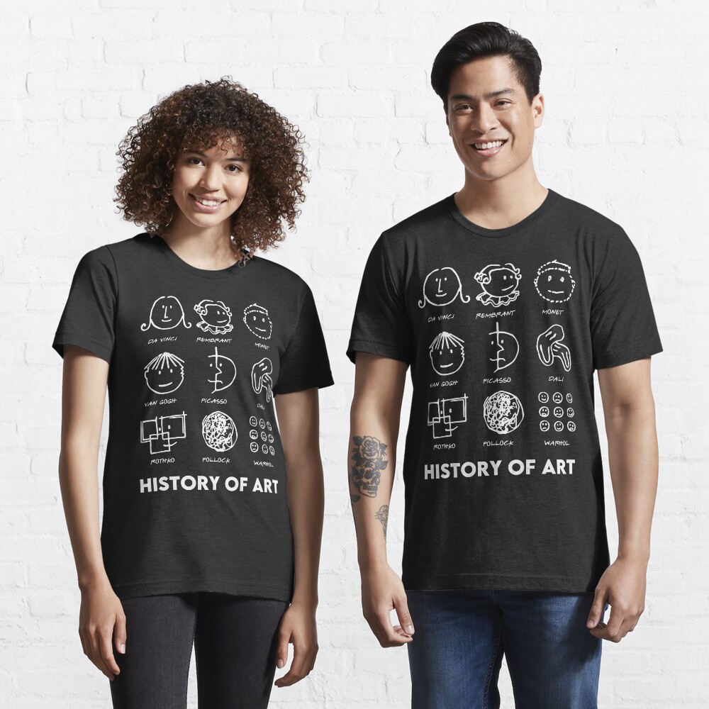 "History of Art" Tshirt for Sale by MariettaBartell Redbubble
