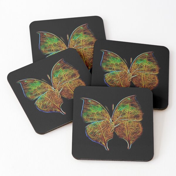 Item preview, indian leaf butterfly - kallima horsfieldii - blue oakleaf ¦ designed and sold by nature. electrified..