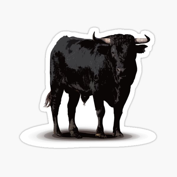 Spanish Bull Car Black Stickers Cattle Performance - Temu Austria