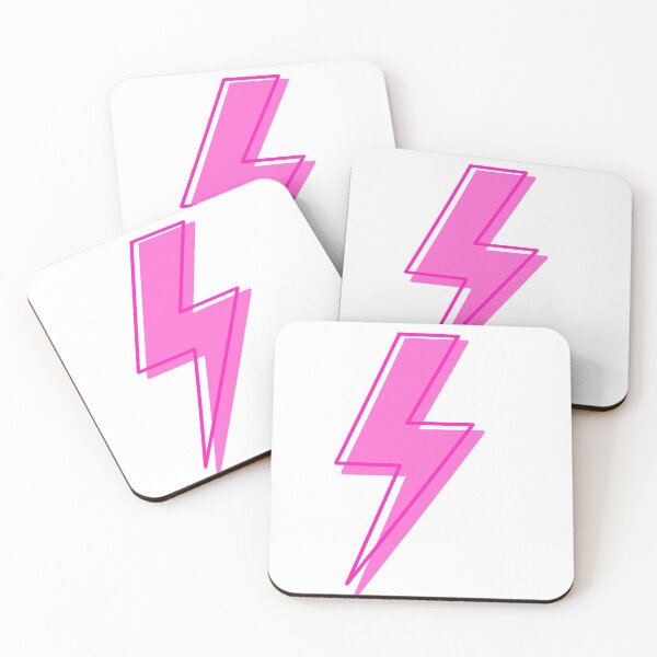 Item preview, Pink lightning bolt designed and sold by flinning.