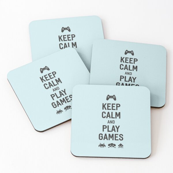 Item preview, Keep Calm and Play Games - Frustrated Gamer designed and sold by Exertion.