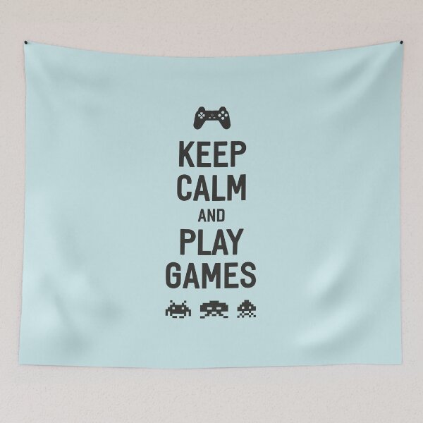 Item preview, Keep Calm and Play Games - Frustrated Gamer designed and sold by Exertion.