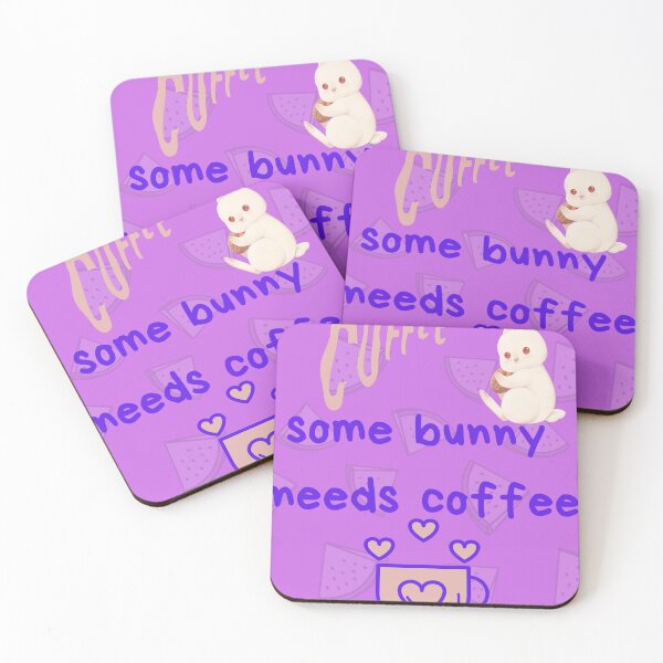 Item preview, some bunny needs coffee designed and sold by ChoiceYourStyle.